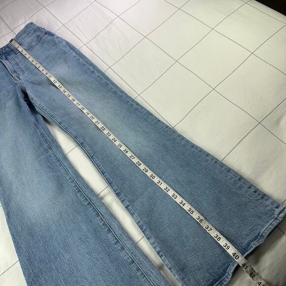 Madewell Jeans Womens 27 Blue Perfect Vintage Flare High Rise Heritage Stretch - Picture 11 of 12